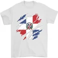 thumbnail image 1 of Hot Trending Torn Dominican Republic Flag Dominicanos Day T-Shirt Design Preview Only, 1 of 4