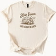 thumbnail image 1 of Hot Trending Turtle Shirt Slow Down Life Is Not A Race Graphic Tee Nature Gift Design Preview Only, 1 of 4