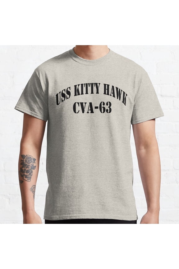 Hot Trending USS KITTY HAWK (CVA-63) SHIP'S STORE Classic T-Shirt Vintage Birthday Gifts