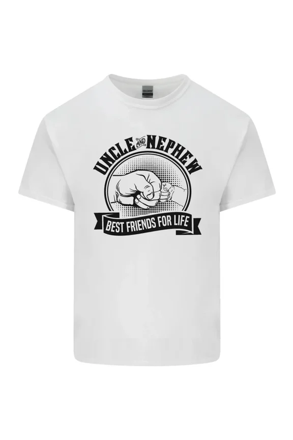 Hot Trending Uncle & Nephew Best Friends Uncles Day T-Shirt Design Preview Only