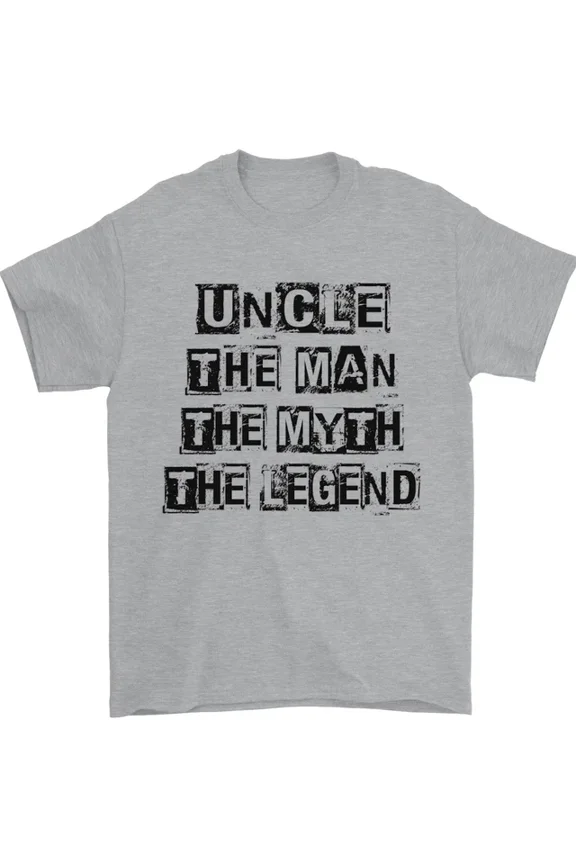 Hot Trending Uncle the Man the Myth the Legend T-Shirt Design Preview Only