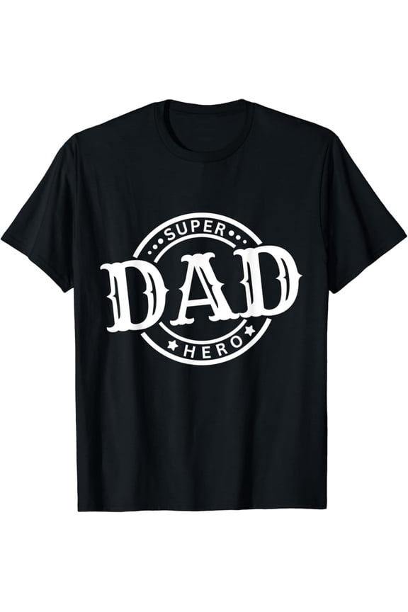 Hot Trending Vintage T-shirt Super Dad | Fathers Day Vintage For Best Amazing Dad Husband T-Shirt S-5XL - Trending Birrthday Tee Gifts Vintage Tee -Birthday Gifts