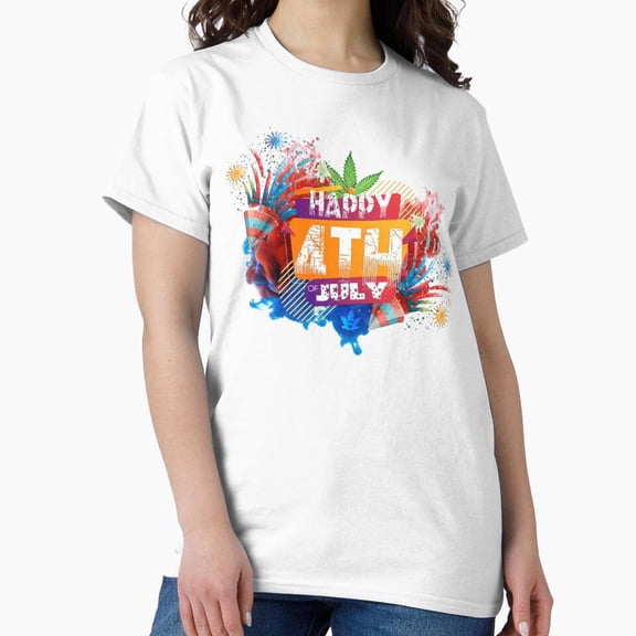 Hot Trending Wacky Leafs - 4Th Of July Classic T-Shirt, Gift For Patriotic, Independence Day Shirt, Red White Blue Shirt, S-5Xl Birthday Gifts; For Men & Women