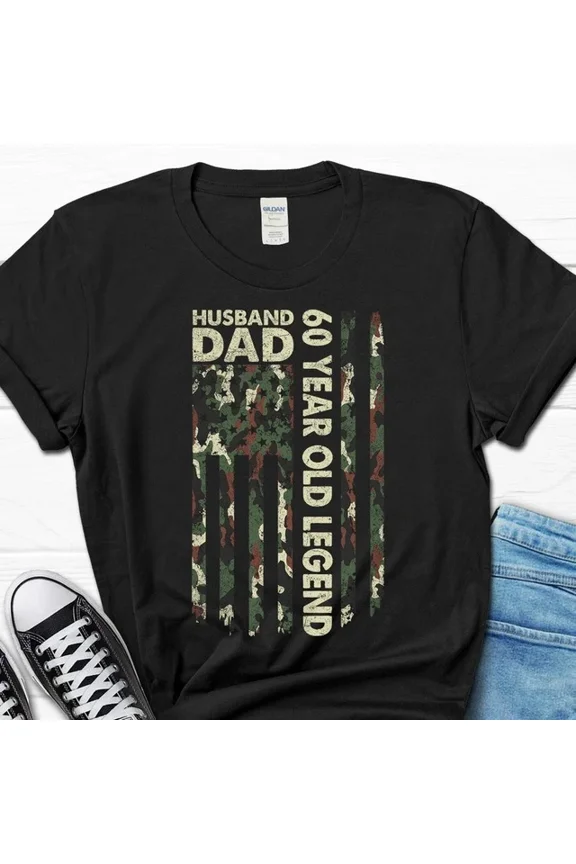 Hot Trending With 60Th Birthday T-Shirt For Men, Husband Dad 60 Year Old Legend Shirt, 60Th B S-5Xl Birthday Gifts; For Men & Women