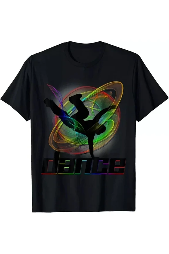 Hot Trending With Breakdancing Street Dance Fast Movement Dancing Gift T-Shirt Birthday Gifts; For Men & Women