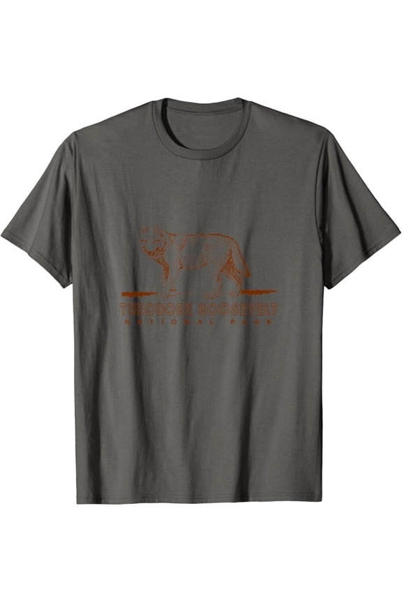 Hot Trending With Cool Coyote Theodore Roosevelt National Park Men & Women T-Shirt - Perfect Gifts For Everyone