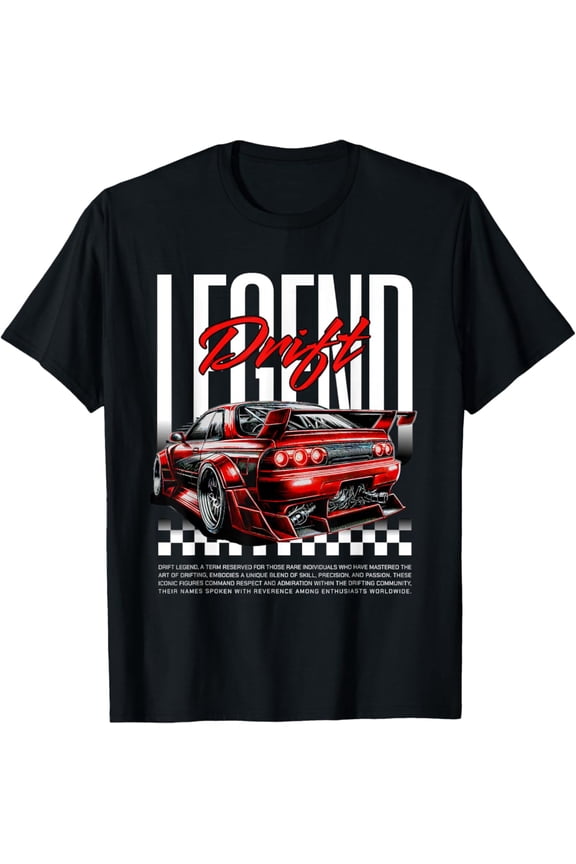 Hot Trending With Cool Retro Vintage Japanese Jdm Tokyo Japan Drift Race Car T-Shirt Design Preview Only