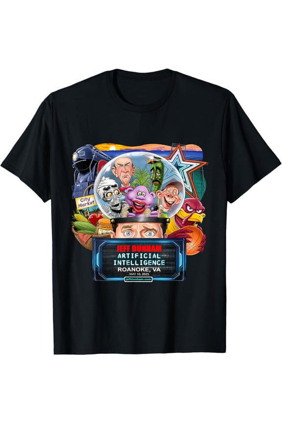 Hot Trending With Jeff Dunham Roanoke, Va (2025) T-Shirt Design Preview Only