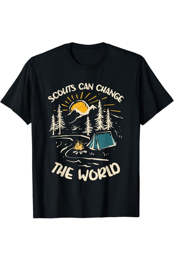 Hot Trending With Scouts Can Change The Worlds Forest Rangers Mountain Men & Women T-Shirt - Perfect Gifts For Everyone