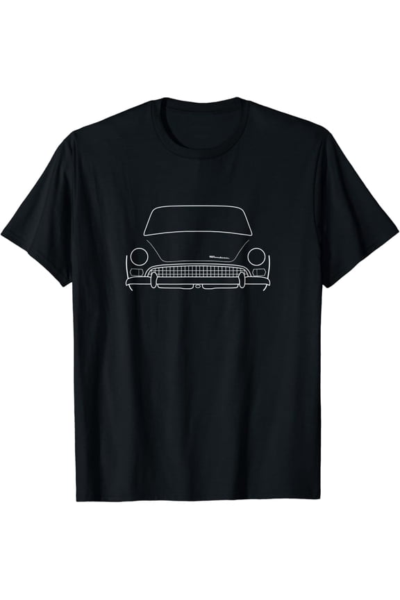 Hot Trending With Sunbeam Tiger Mk Ii 1960S Classic Car White Outline Graphic T-Shirt Design Preview Only