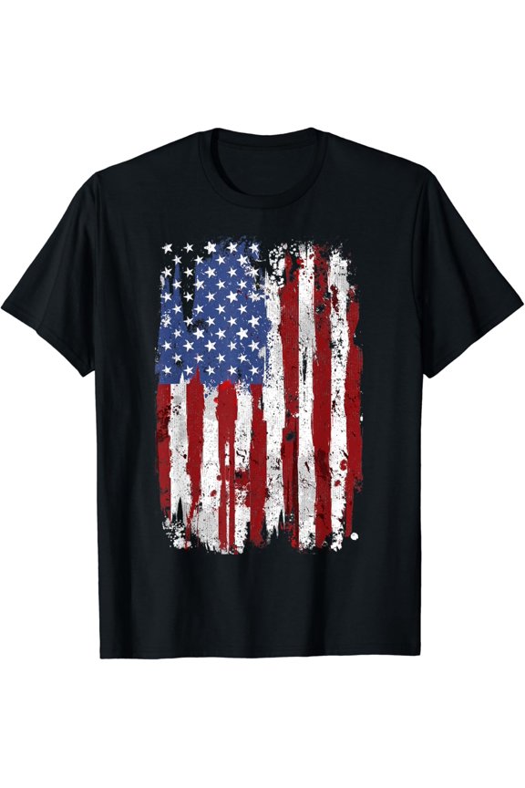 Hot Trending With Usa Flag American Flag United States Of America 4Th Of July T-Shirt Birthday Gifts; For Men & Women