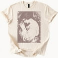 thumbnail image 1 of Hot Trending Woman Praying Graphic T Shirt Aesthetic Art Tee Clothing Design Preview Only, 1 of 4
