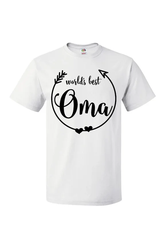 Hot Trending World'S Best Oma T-Shirt Grandma Omi Granny German I Love My Mens Tees S-5Xl Birthday Gifts; For Men & Women