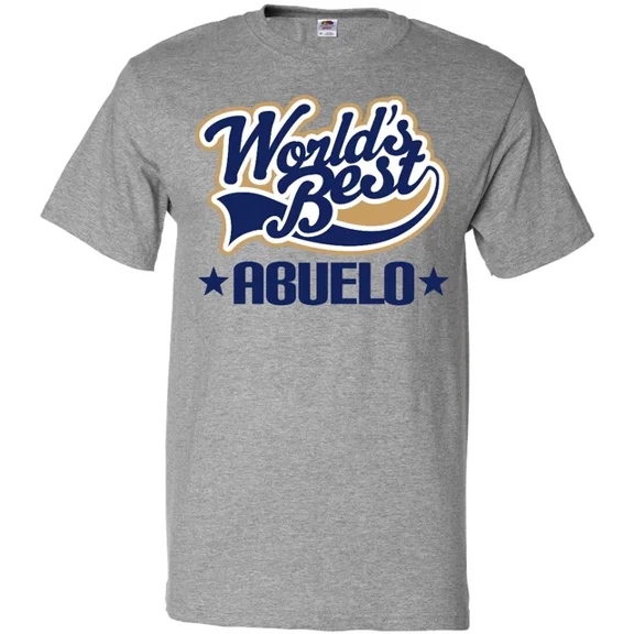 Hot Trending Worlds Best Abuelo T-Shirt Grandpa Grandfather Fathers Day Mens S-5Xl Birthday Gifts; For Men & Women