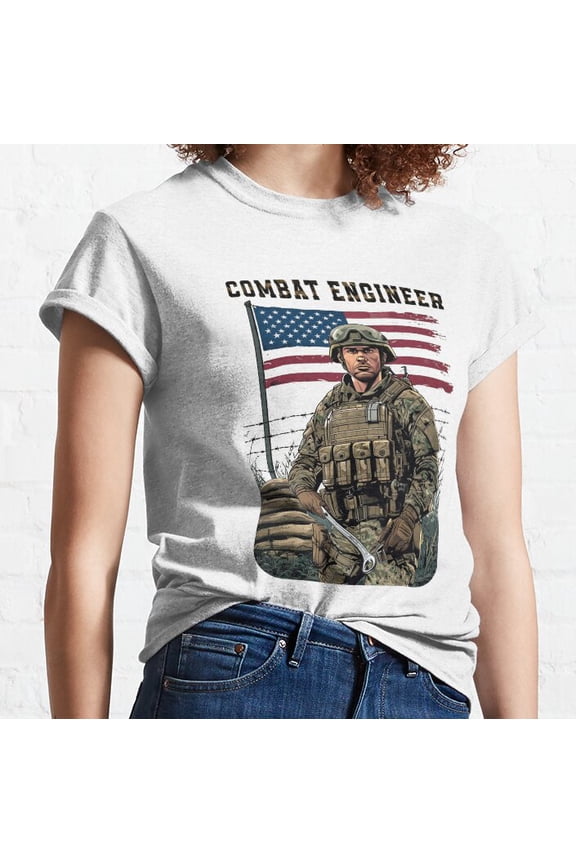 Hot Trending combat engineer Classic T-Shirt Vintage Birthday Gifts