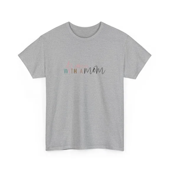 Hot Trending its comes with a mom T-Shirt | Funny Motherhood Tee | Cute Gift for Mothers Design Preview Only