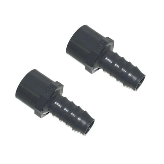 Hot Tub Adapter 3/4 Inch Barb X 1 Inch Spig Or 3/4 Inch Slip 2 Pack 104282