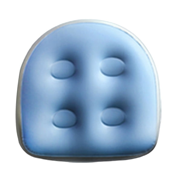 Hot Tub Booster Seat, Comfortable PVC Flocking Footrest with Quick Inflation, Portable Spa and Pool Seat Cushion for Adults