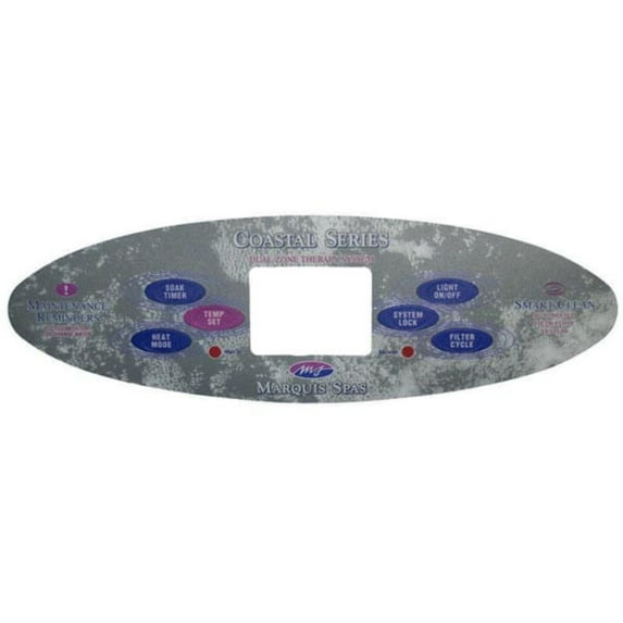 Hot Tub Compatible With Marquis Spas Sticker Coastal 2000 To 2001 MRQ650-0493