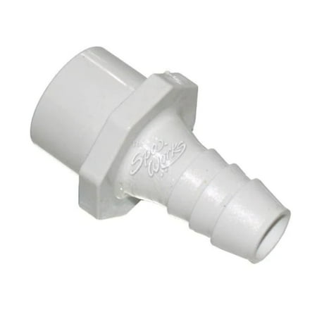 Hot Tub Compatible With Vita Spas Water Barb 1 Inch Spig X 3/4 S X 3/4 Inch Barb 2 Pack VIT231450