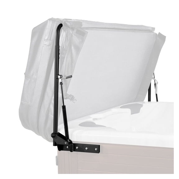 Hot Tub Cover Lift - Hydraulic Spa Cover Lifter 69-96.5", Adjustable, Top Mount - Rectangular Hot Tubs & Spas - Easy Open & Store
