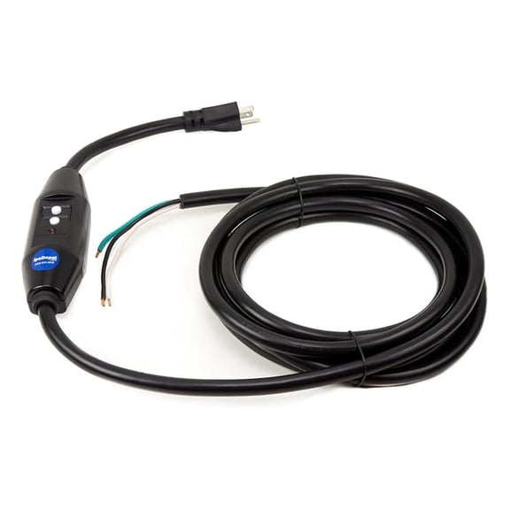 Hot Tub GFCI Cord Replacement - 120V/15A 16ft Inline Spa Power Cord for Dream Maker, Strong Spas, and Above Ground Pools
