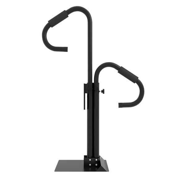 Hot Tub Handrails 96-147 Inch Adjustable Two Way Hot Tub Handrail, 600LB Capacity 360 Swivel Assist Rail for Indoor Outdoor Spa Bathtub Entry and Exit, Black