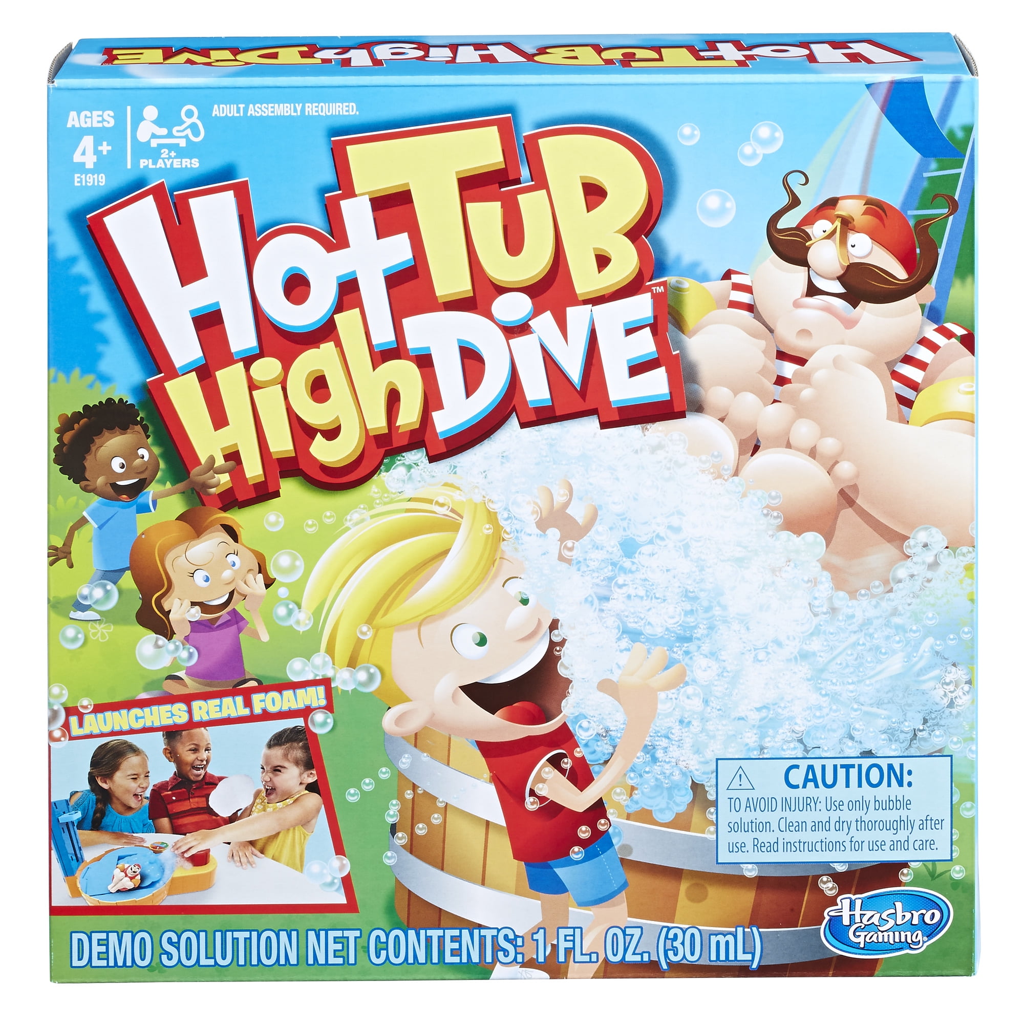 Hot Tub High Dive Game with Bubbles, Game for Kids Ages 4 and up