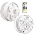 thumbnail image 1 of Hot Tub Lights 2 Pack, Submersible RGB Pool Lights with RF Remote, IP68 Waterproof 11 LED Underwater Light for Swimming Pool Spa Fish Tank, 1 of 8