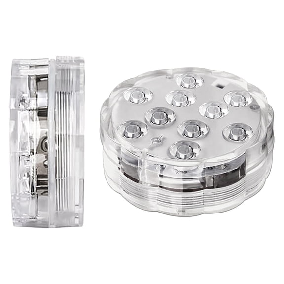 Hot Tub Lights Pack Battery Powered LED Pool Lights With Remote Control And Suction Cup For Parties Spas Aquariums Solar Outdoor Fence Lights Modern Industrial Floor Lamp Star Lights for Bedroom Kids