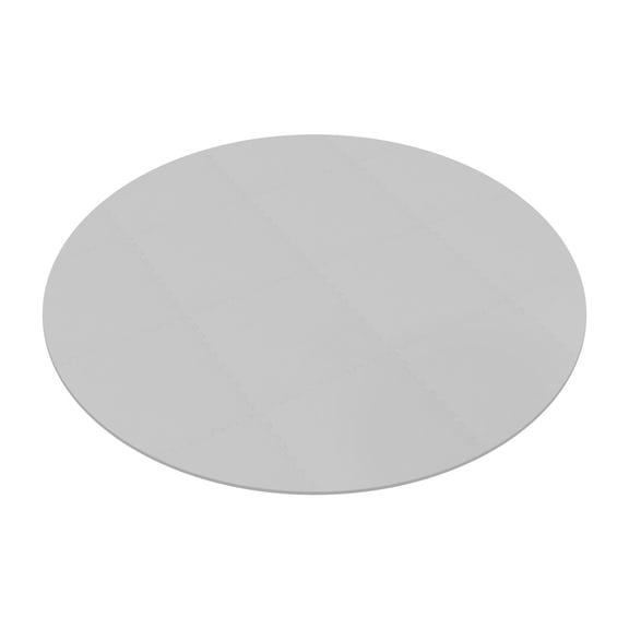 Hot Tub Pad Foundation, Floor Protection Mat for Outdoor Pools, EVA Padding Grey 196*196*1.2cm Rectangle, Round