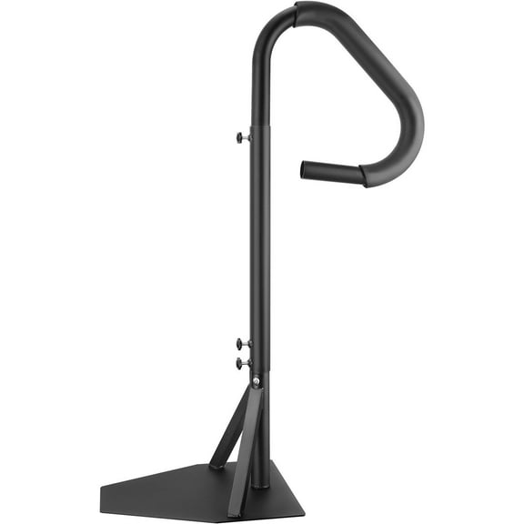 Hot Tub Rail 48"-63" Height 360 Rotating Handrail Slide-Under Base 600LBS Capacity