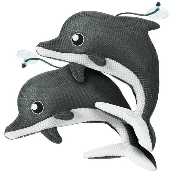 Hot Tub Scum Absorber Reusable 2 Pack, Dolphin Hot Tub Accessories, Hot Tub Oil Absorbing Sponge