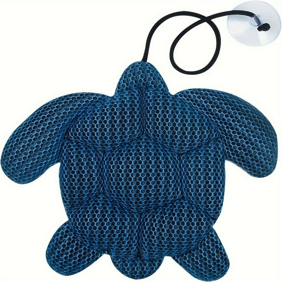 Hot Tub Scum Absorber, Scum Turtle Hot Tub Cleaner Hot Tub Sponges to Soak up Oils- Must Have Hot Tub Accessories Hot Tub Scum Sponge- Keeps Your Hot Tub Water Clean and Clear(Blue,9.84x8.26x2.36")