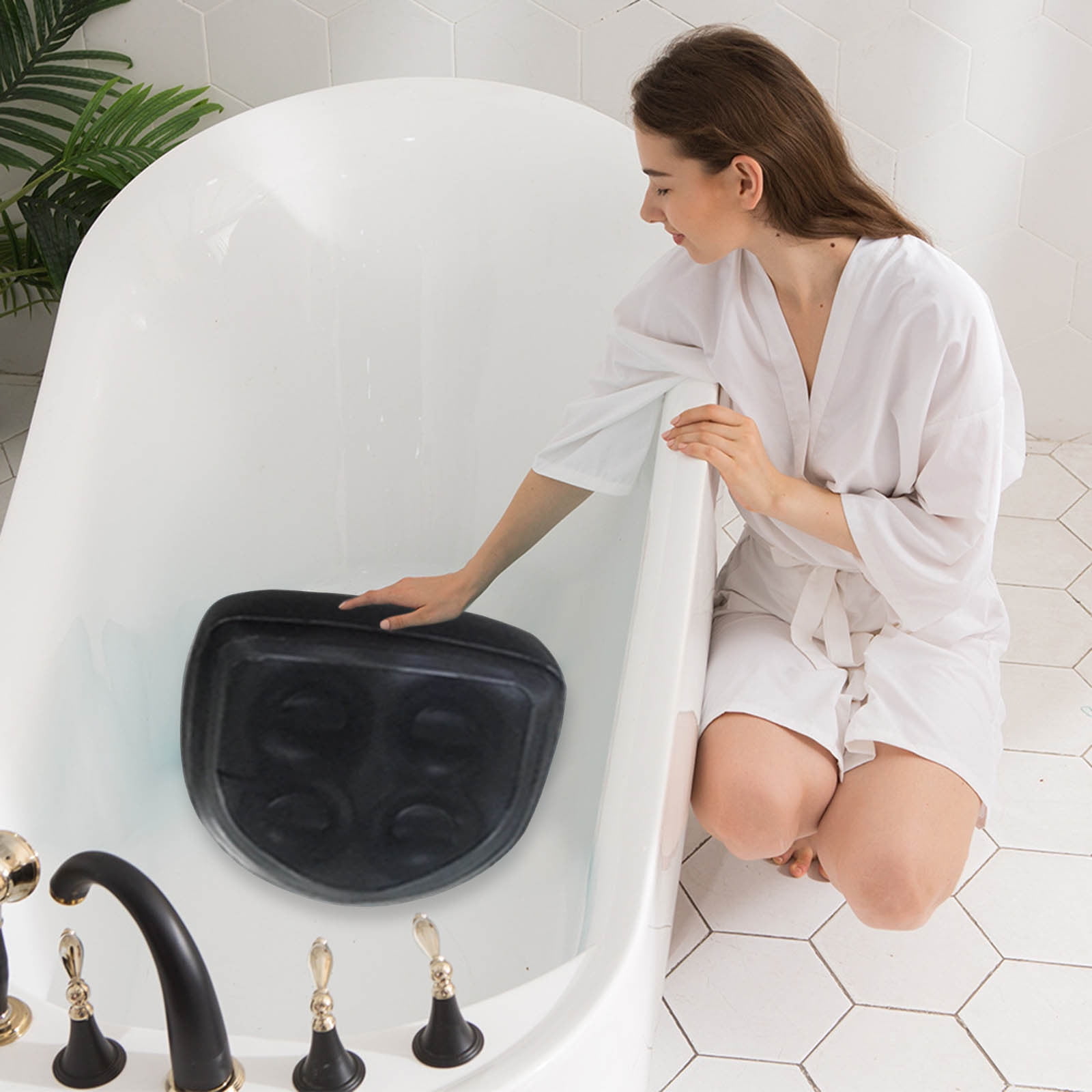 Hot Tub Seat,Inflatable Hot Tub Booster With Suction Cup And Mesh ...