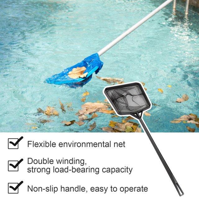 Professional Swimming Pool Leaf Skimmer Net - Ultra Fine Mesh For Small Debris, Leaves, & Insects 12 thumbnail image