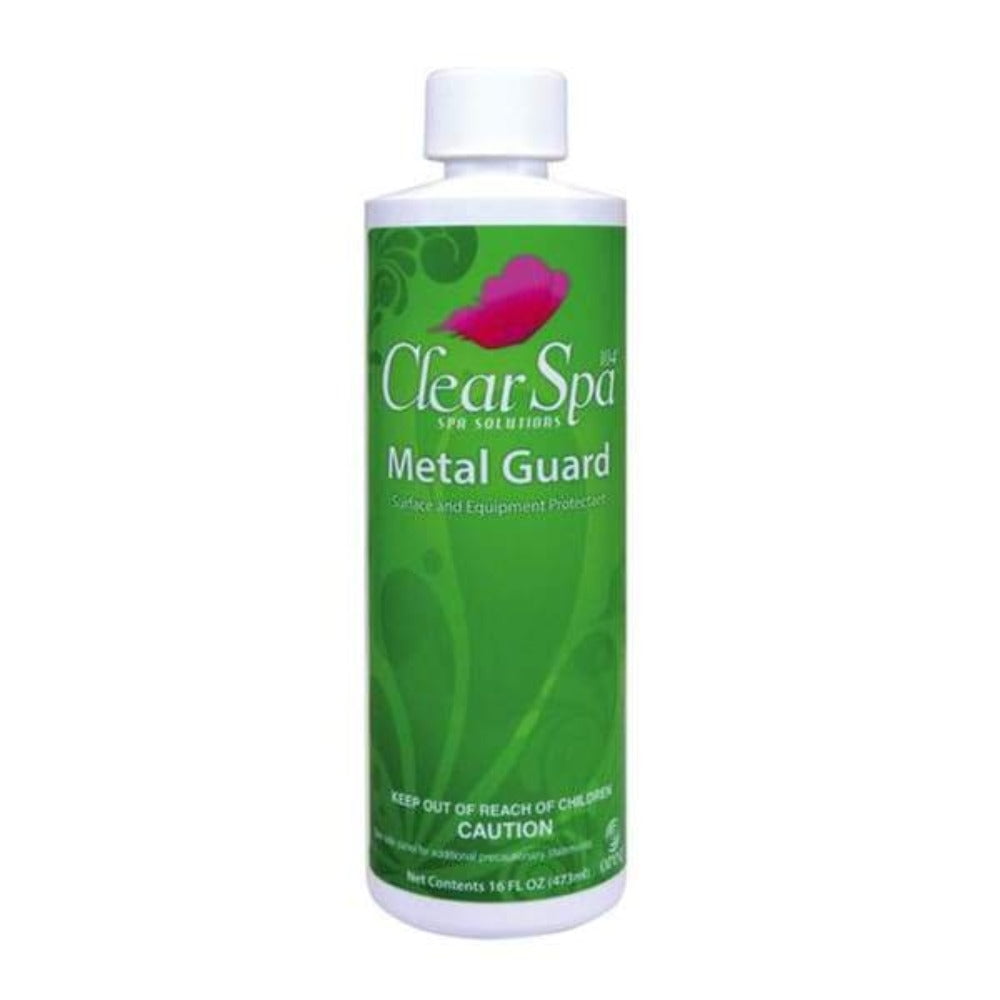 Hot Tub Spa Chemical Metal Guard Clear Spa Solutions CSLMGPT12
