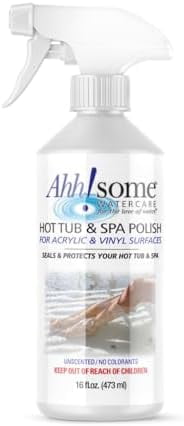 Hot Tub & Spa Polish, Sealant & Protector for & Vinyl Surfaces of Spas