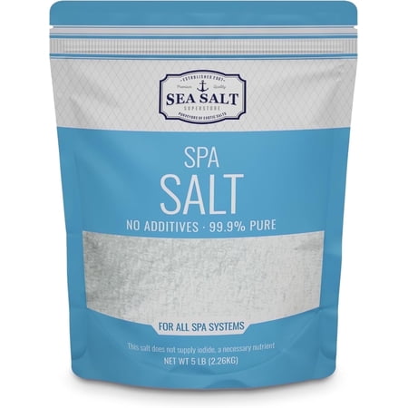 Sea Salt Superstore Hot Tub Spa Salt, 5 lbs (2.26 kg), Compatible with ACE and Freshwater Systems