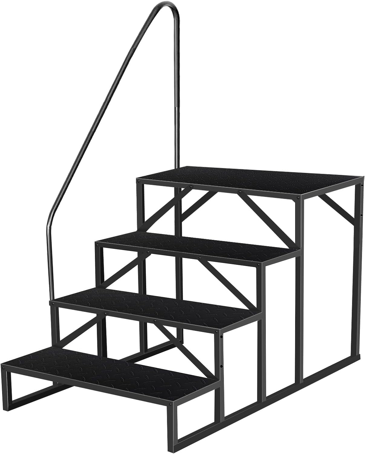 Hot Tub Steps with Handrail, Inflatable Hot Tub Accessories for Adults