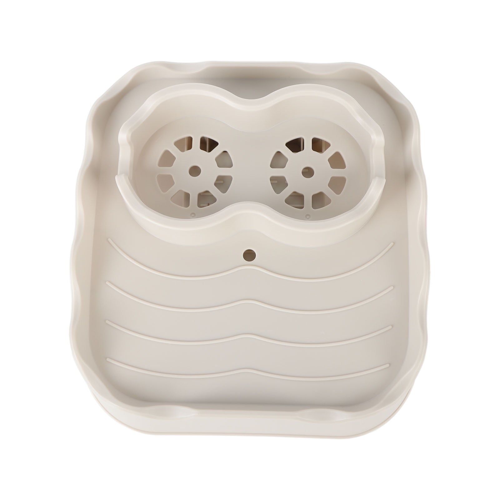 Hot Tub Table Tray with Drain Holes Anti Slip Adjustable Hot Tub Side