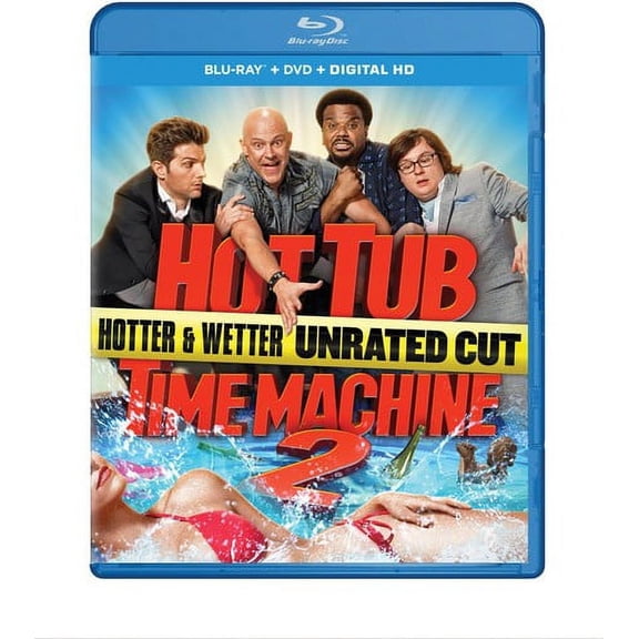 Pre-Owned Hot Tub Time Machine 2 (Blu-ray + DVD)