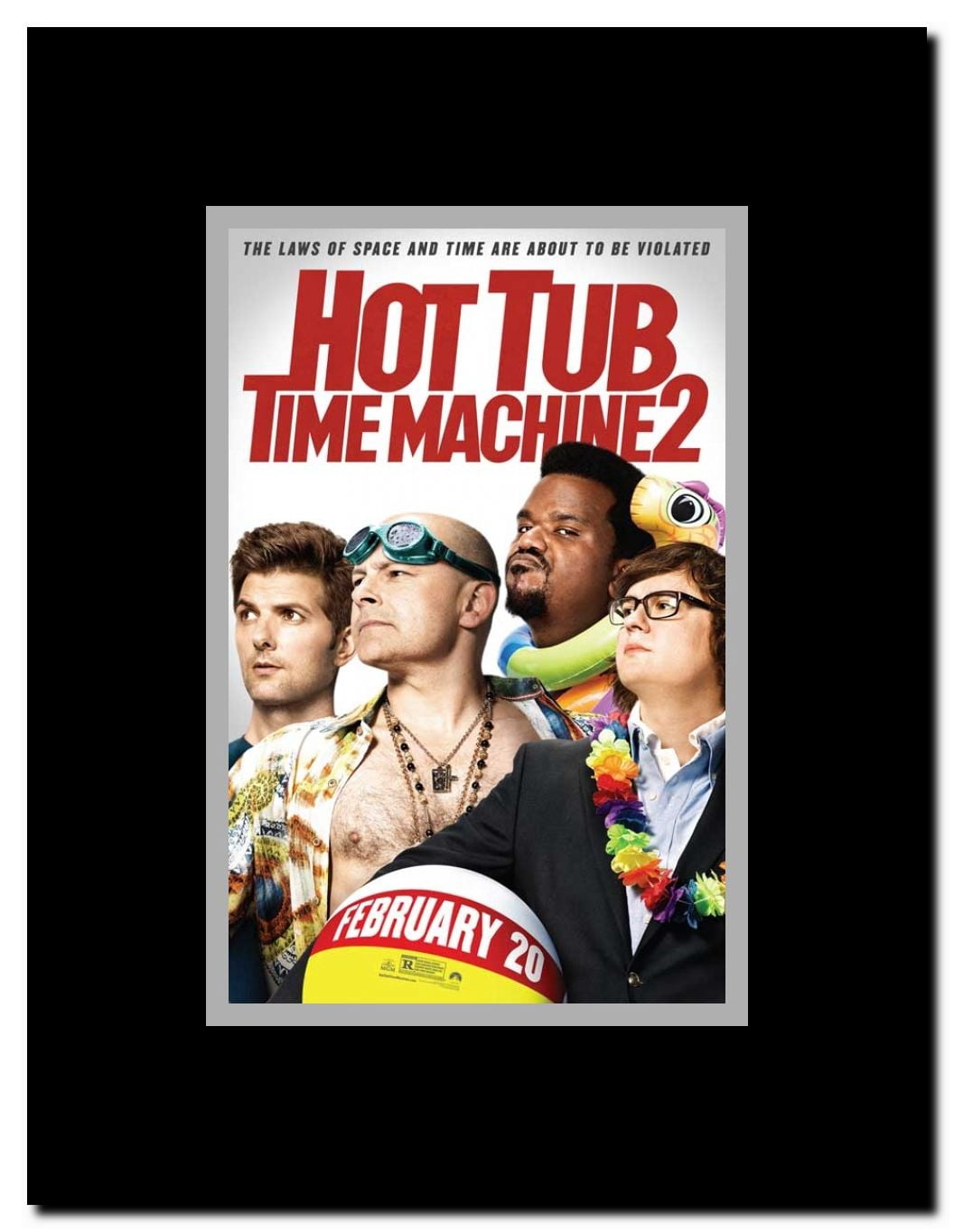 Hot Tub Time Machine 2 Framed Movie Poster