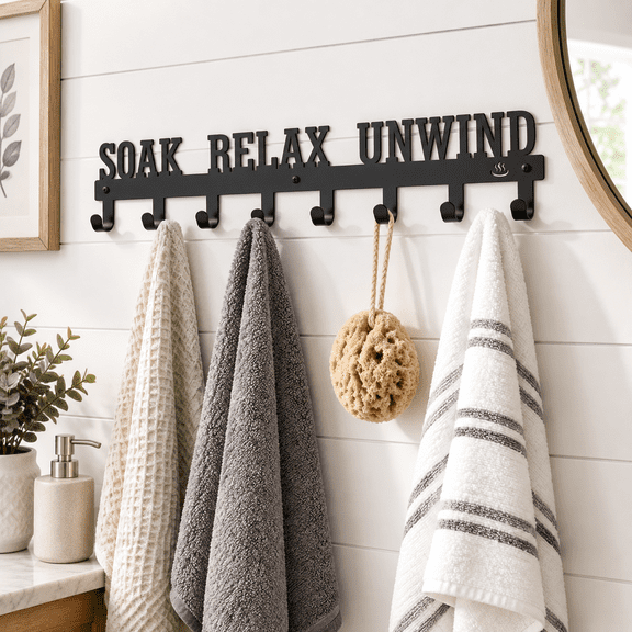 19 Inch Rack Extrusion Hot Tub Wall Mount Towel Hooks 16.5 Inch Rack For Or Pool - Walmart.com
