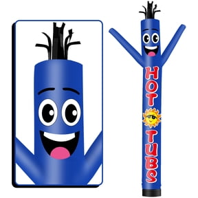 Hot Tubs Inflatable Tube Man Wacky Wavy Dancing Guy for Outdoor Decoration Advertising Business Promotion (Blower Not Included)