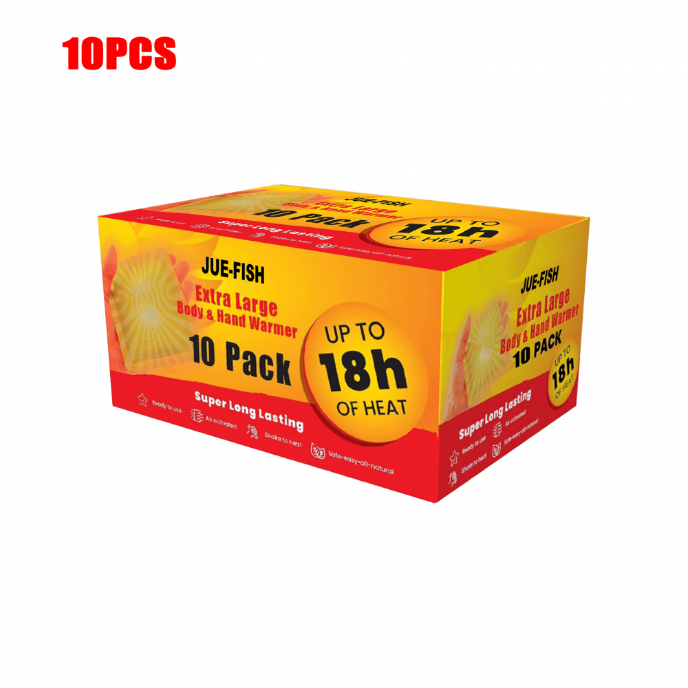 Hot Unisex's Hand Warmers Outdoor Hands Hot Pocket Heat Packs - 10 Pairs