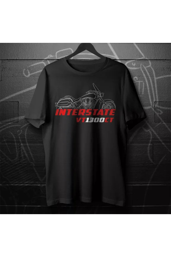 Hot VT1300CT Interstate 2010-2015 - Motorcycle T-Shirt for Riders