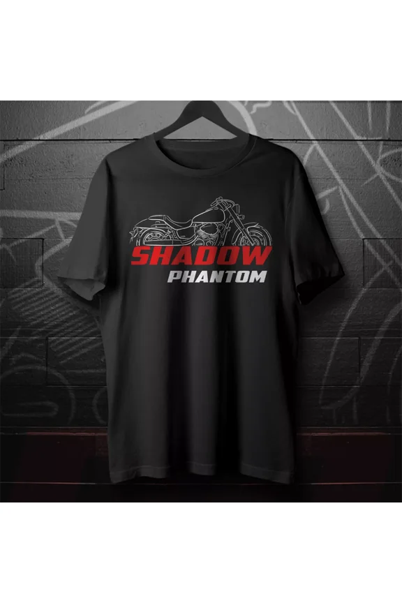 Hot VT750C2B Shadow Phantom 2010-2024 - Motorcycle T-Shirt for Riders