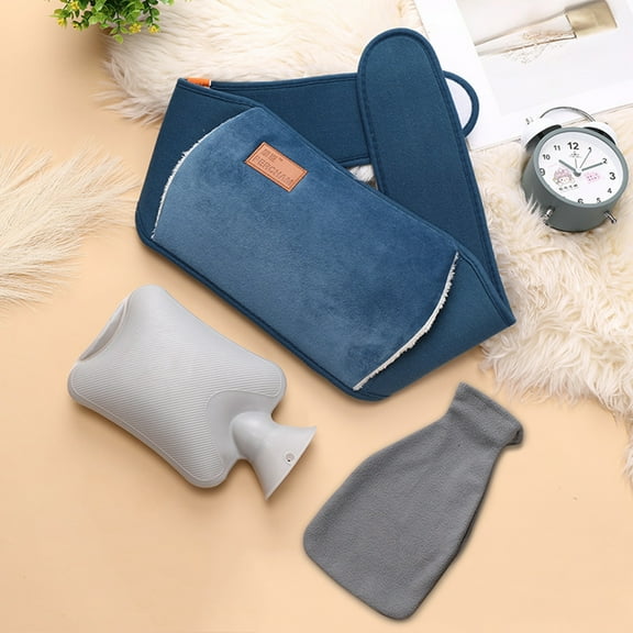Hot Water Bag Set with Warm Belt for Waist and Stomach PVC Water Bag Cloth for Comfort and Therapeutic Use for Warmth