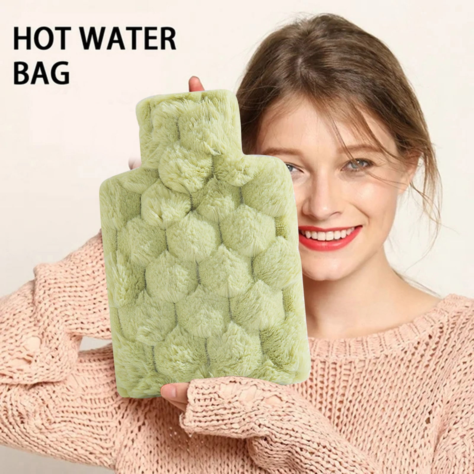 Hot Water Bag Warm Baby Winter Home Water Injection Warm Bag Cute Explosion Proof Plush Hand
